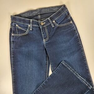 Wrangler Dark Blue Boot Cut Jeans